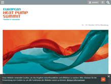 Tablet Screenshot of hp-summit.de